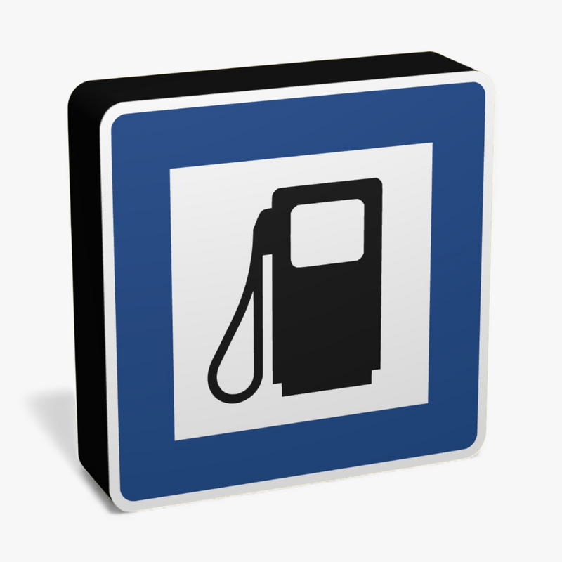 Tankstelle Lampe