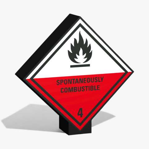 Spontaneously Combustible Klasse 4.2 Lampe
