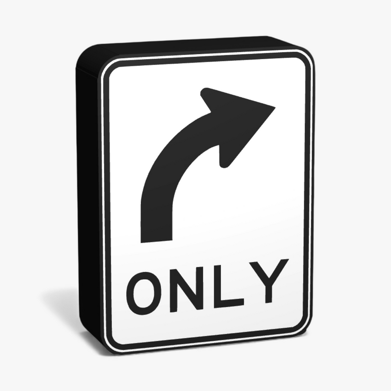 Turn Right Lampe
