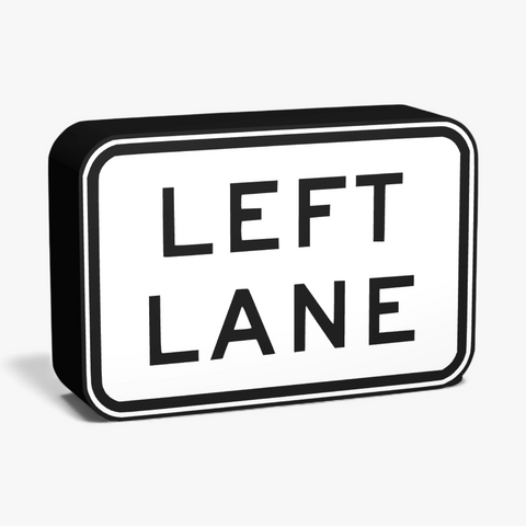 Left Lane Lampe