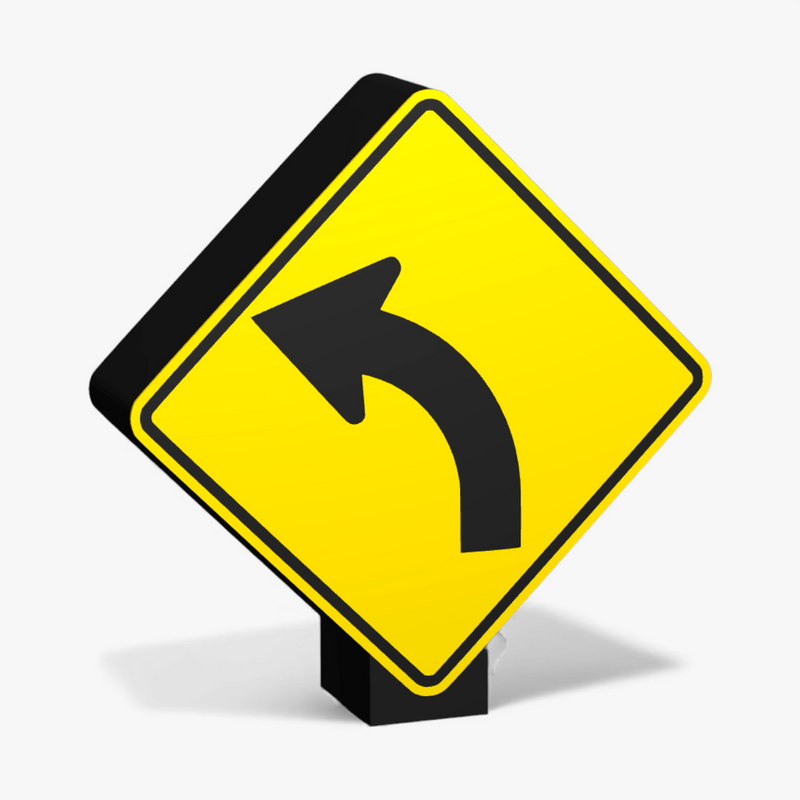 Curve to left Lampe