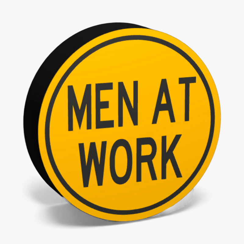 Men at work 2 Lampe