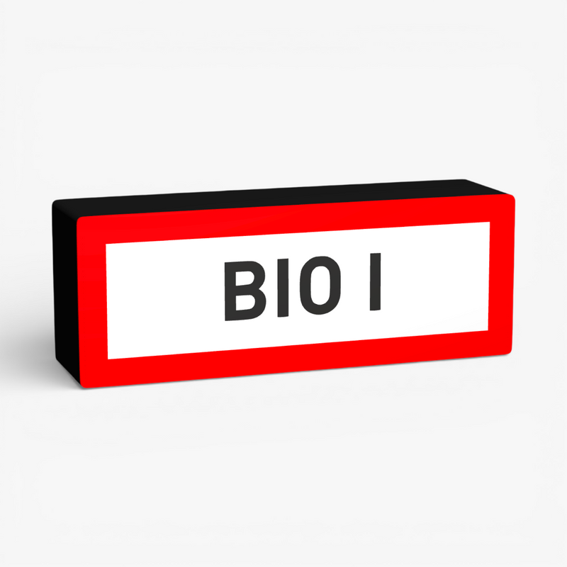 BIO I Biologische Gefahrengruppe 1 Lampe