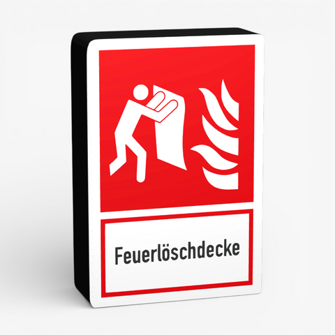 Feuerschutzdecke Rechteck Lampe
