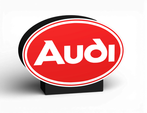 Retro Audi Logo
