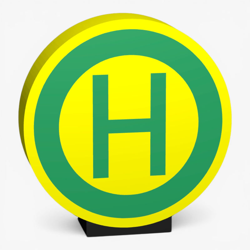 Haltestelle Verkehrsschild Lampe