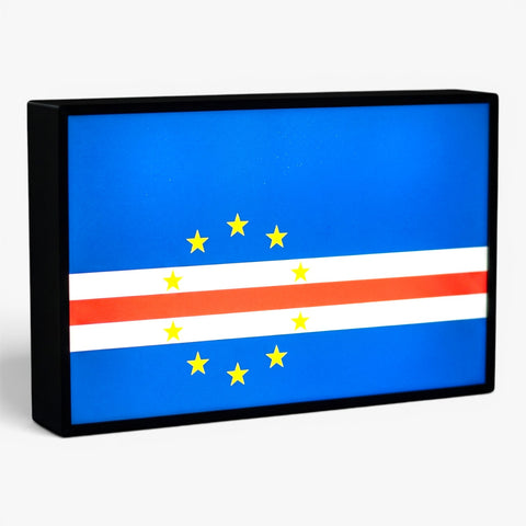 Kap Verde Flagge Lampe