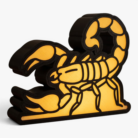 Skorpion Lampe