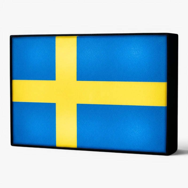 Schweden Flagge Lampe