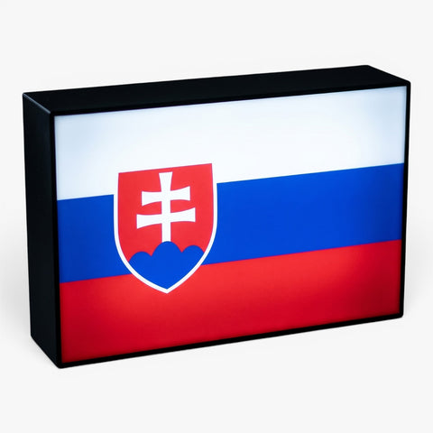 Slowakei Flagge Lampe