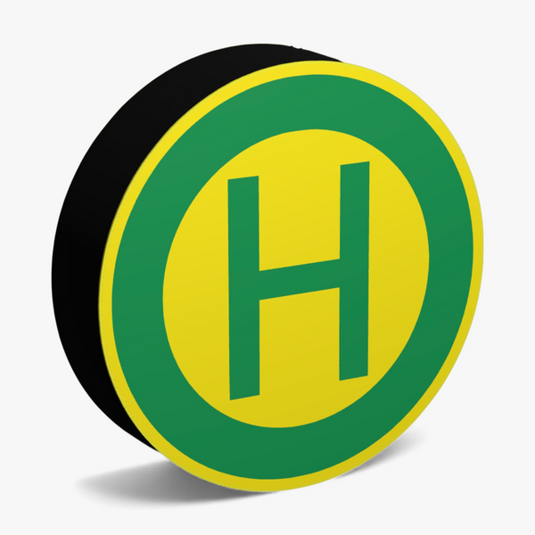 Haltestelle Verkehrsschild Lampe