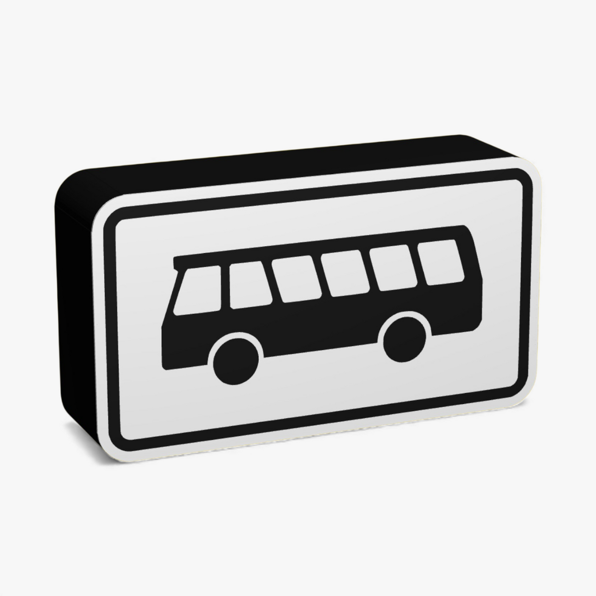 Bus Zeichen 1010-57 als Lampe