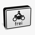 Motorrad frei Lampe