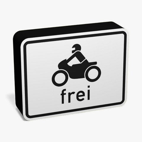 Motorrad frei Lampe