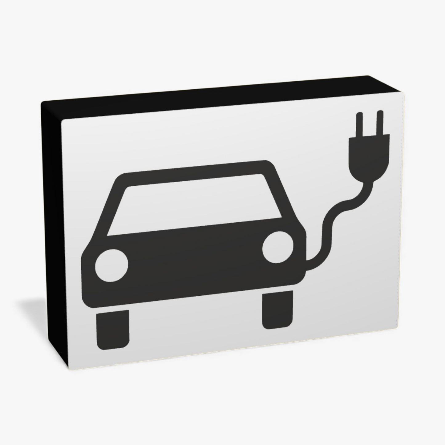Sinnbild E-Auto Lampe