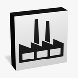 Industriegebiet Lampe