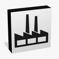 Industriegebiet Lampe