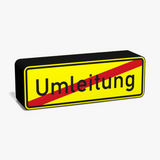 Ende der Umleitung_2  Lampe