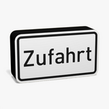 Zufahrt Lampe