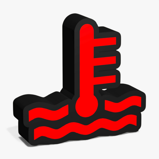 Kühlmitteltemperatur Kontrollleuchte Lampe