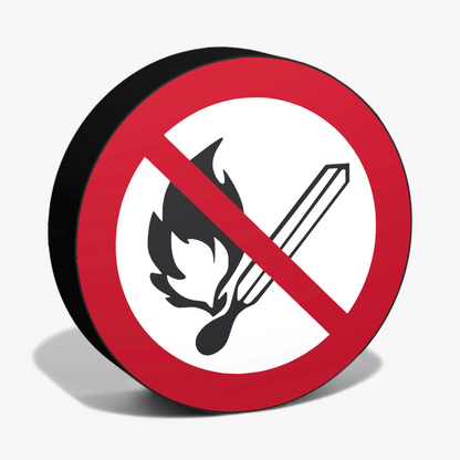 Keine offene Flamme Lampe