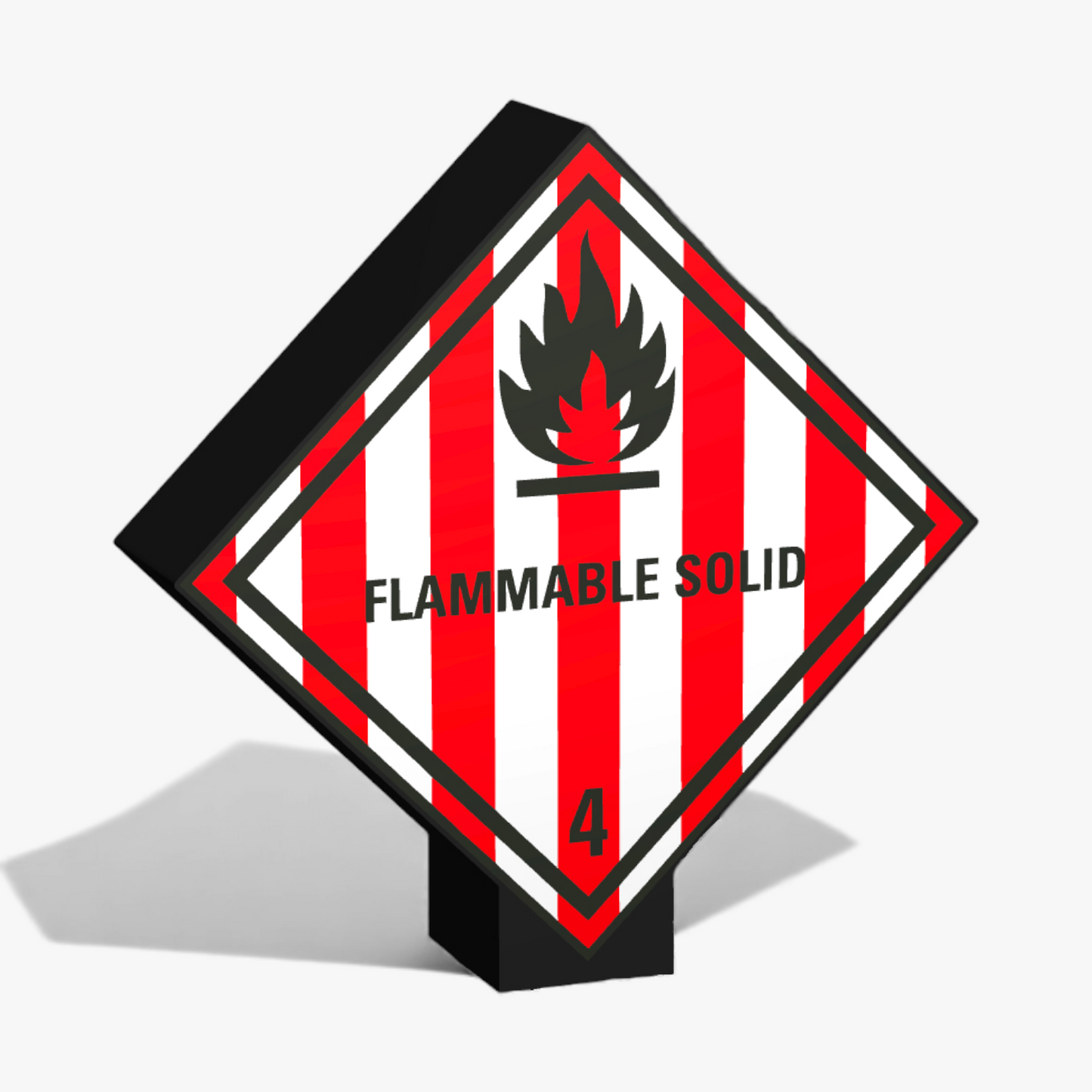 Flammable Solid Klasse 4.1 Lampe