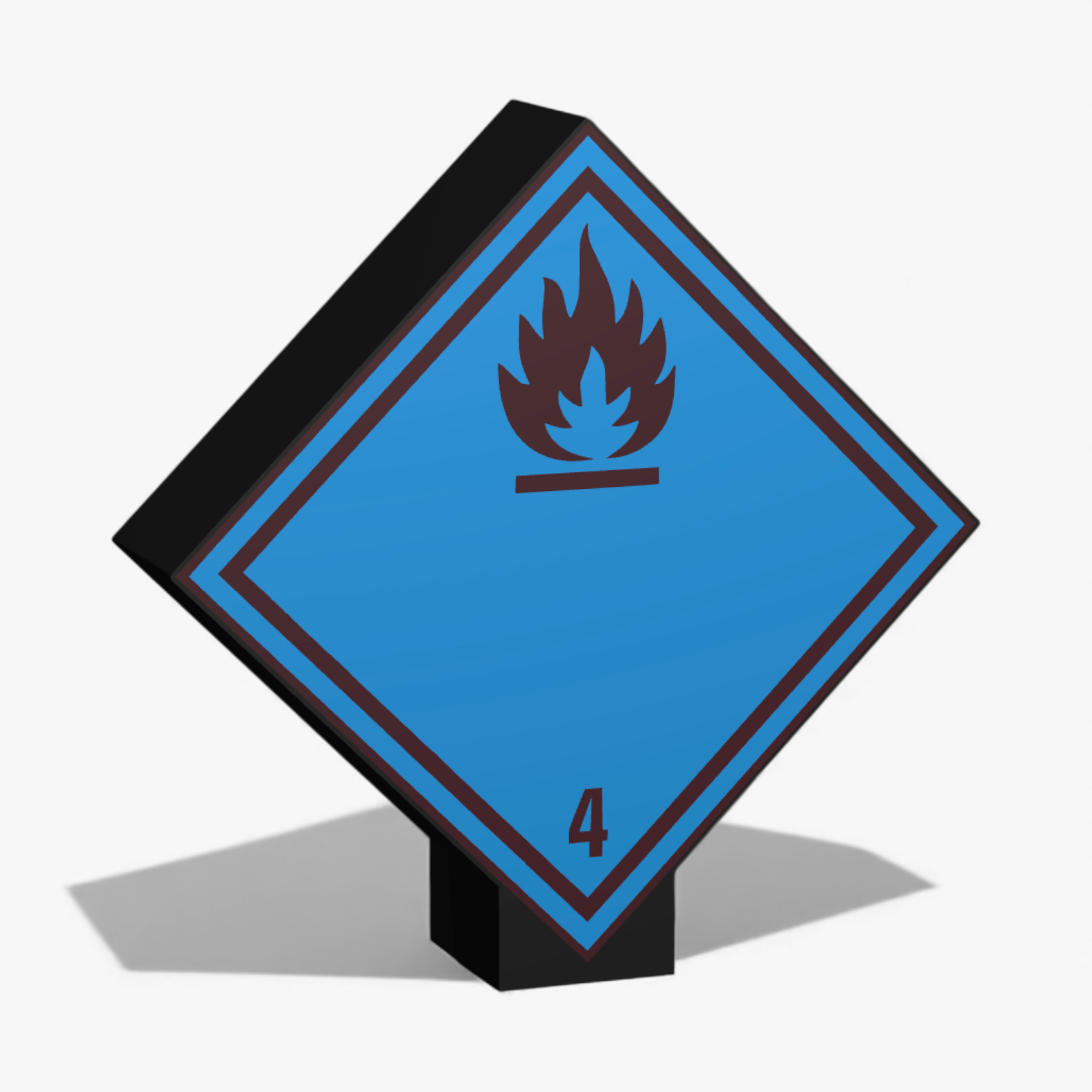 Entzündliche Feststoffe (wasseraktiv) Klasse 4.3 Lampe