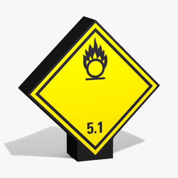 Entzünden (oxidierend) wirkende Stoffe Klasse 5.1 Lampe