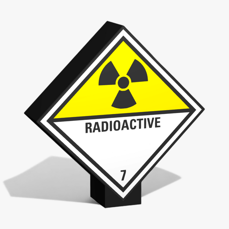 Radioactive normal Klasse 7 Lampe