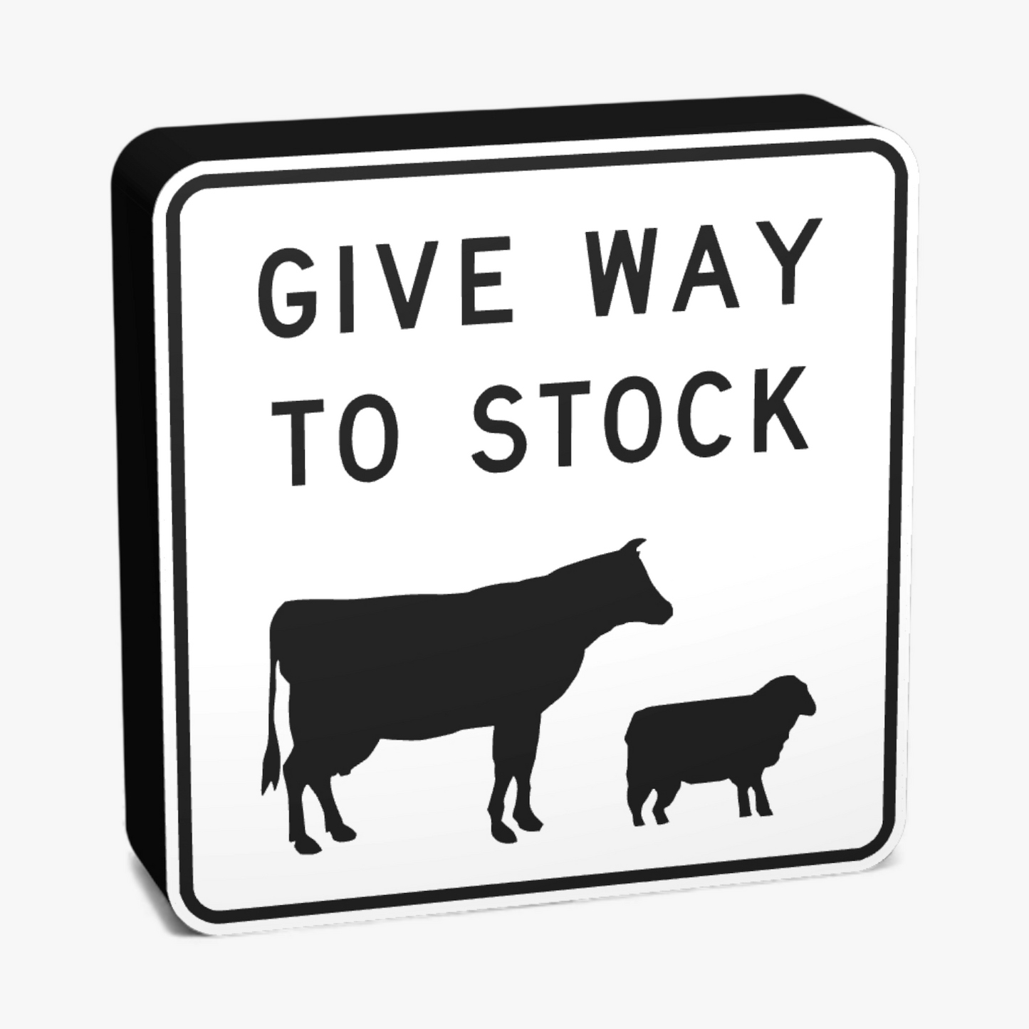 Give Way to Stock Lampe