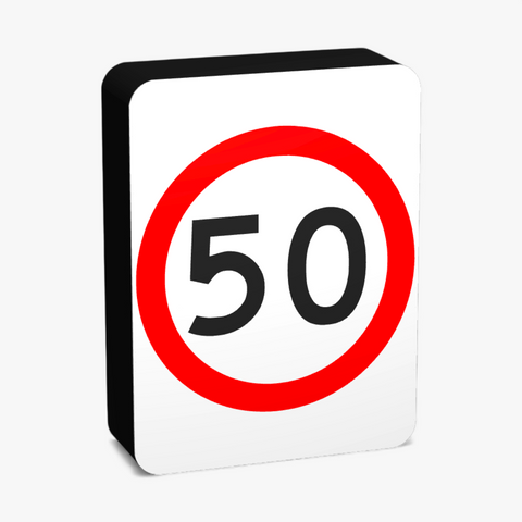 50 KMH Lampe