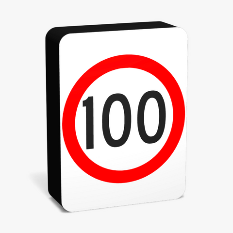 100 KMH Lampe