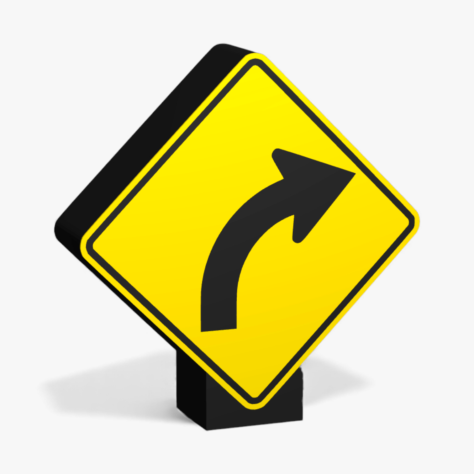 Curve to right Lampe