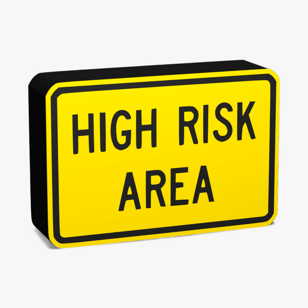 High Risk Area Lampe
