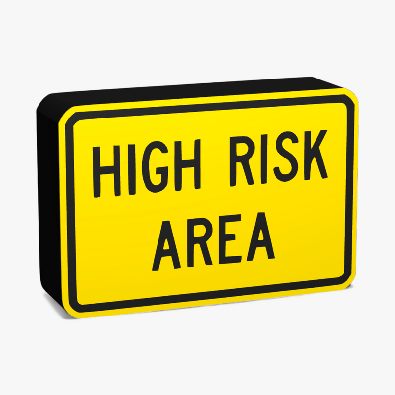 High Risk Area Lampe