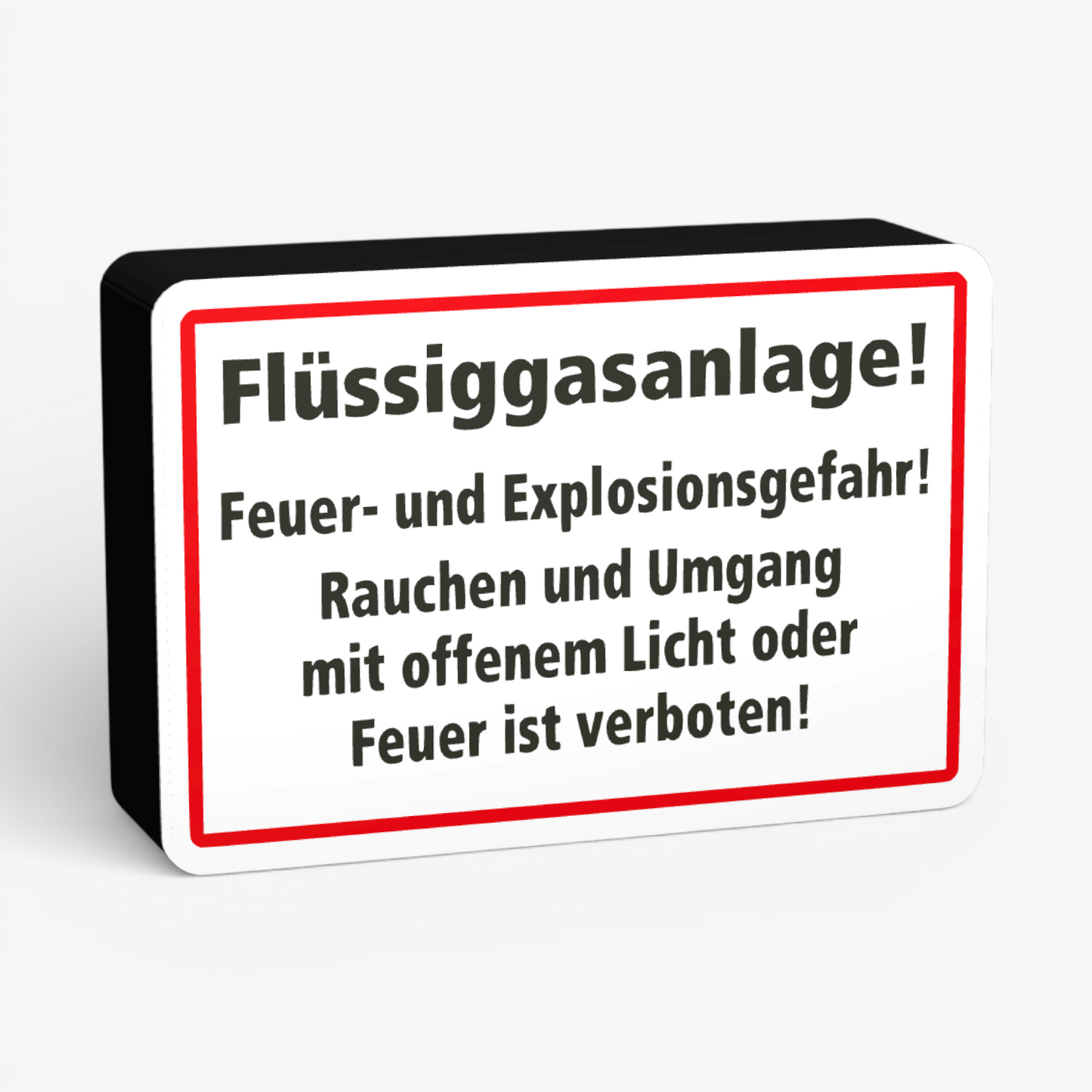 Flüssiggasanlage! Lampe