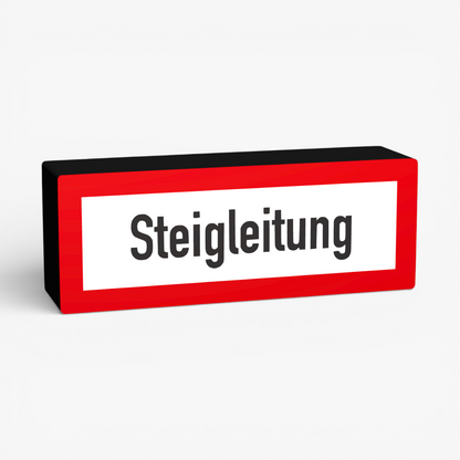 Steigleitung Lampe