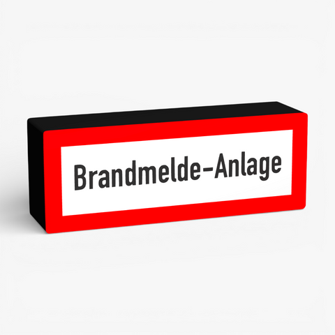 Brandmelde-Anlage Lampe