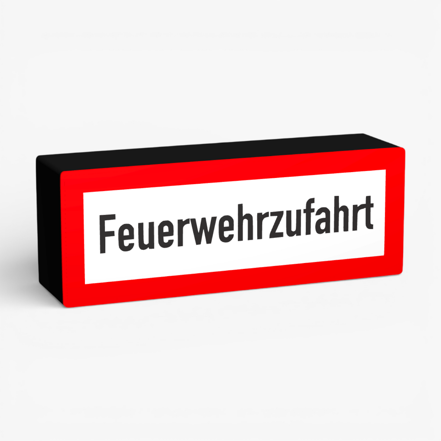 Feuerwehrzufahrt Lampe