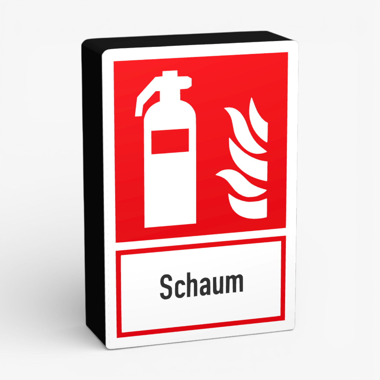Schaum Rechteck Lampe