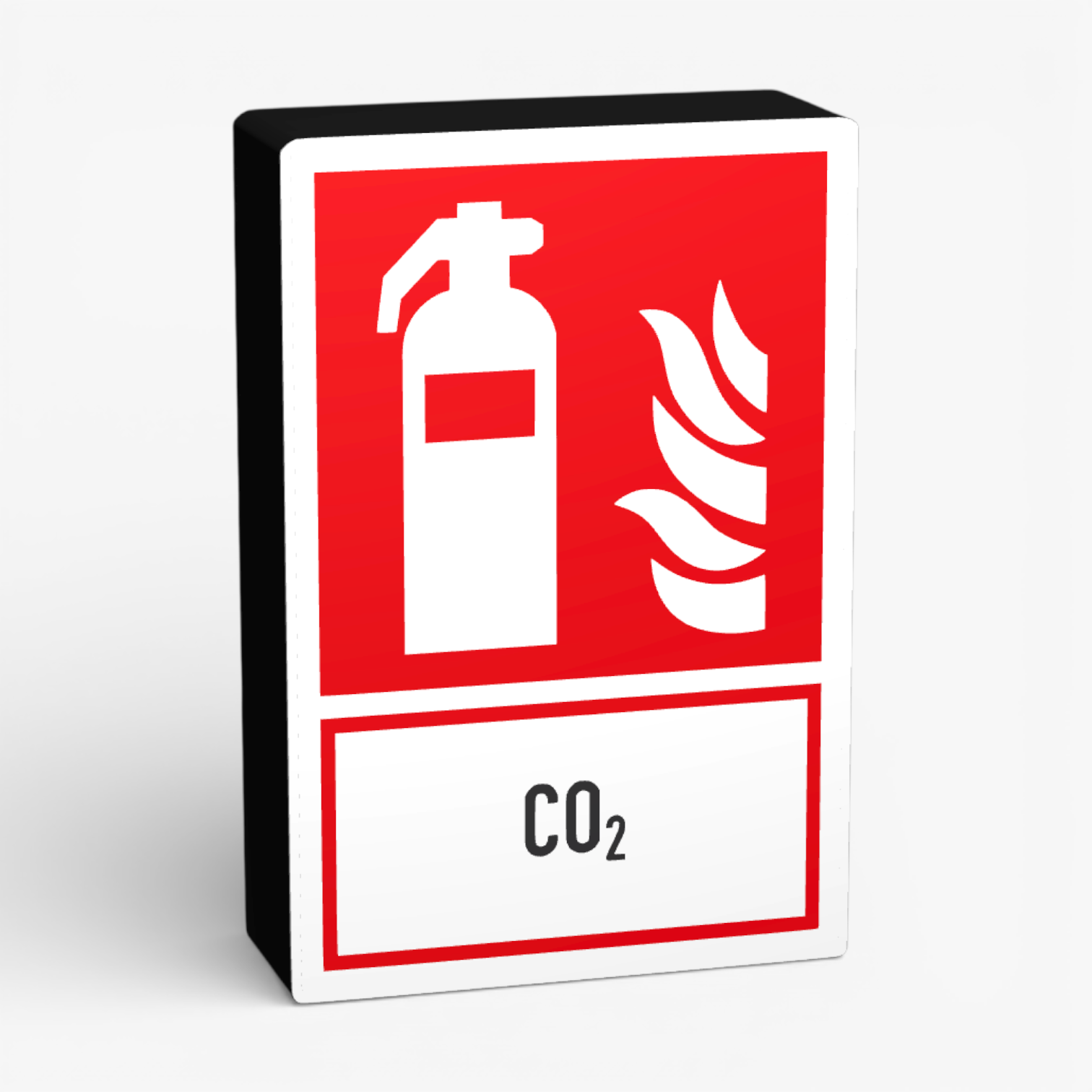 CO2 Rechteck Lampe