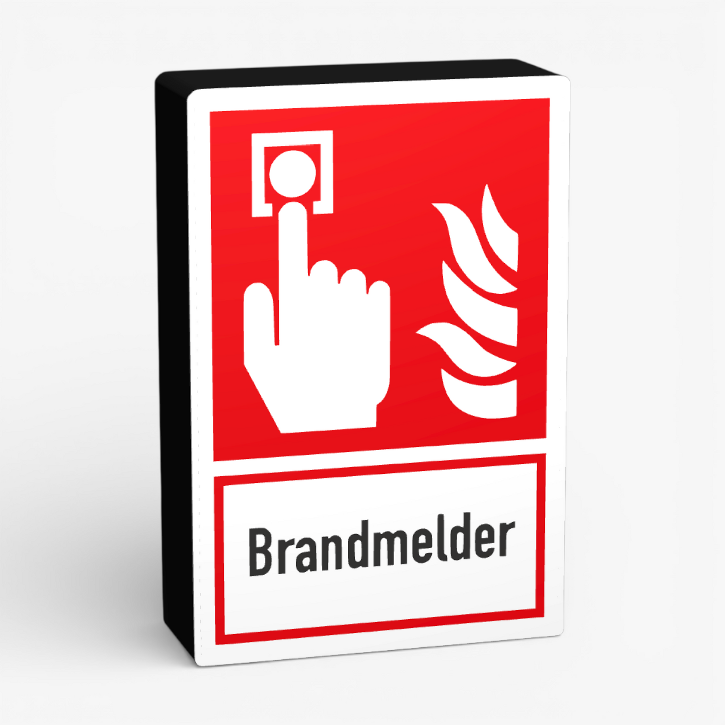 Brandmelder Rechteck Lampe