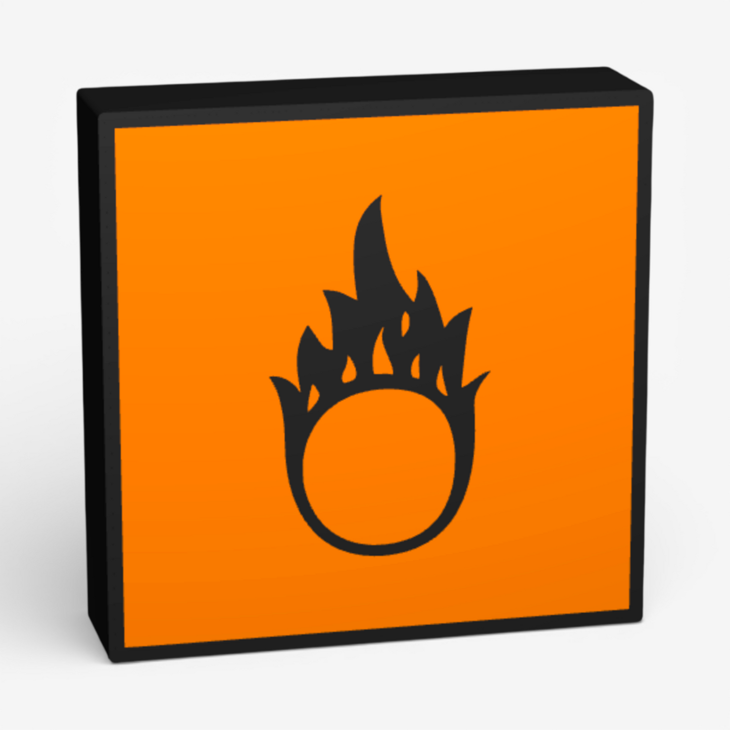 Brandfördernd Lampe