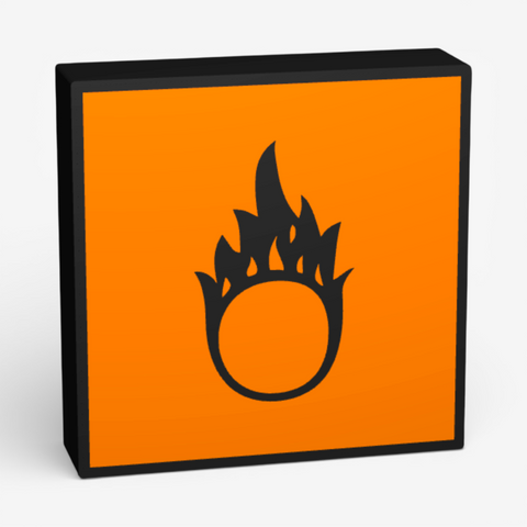 Brandfördernd Lampe