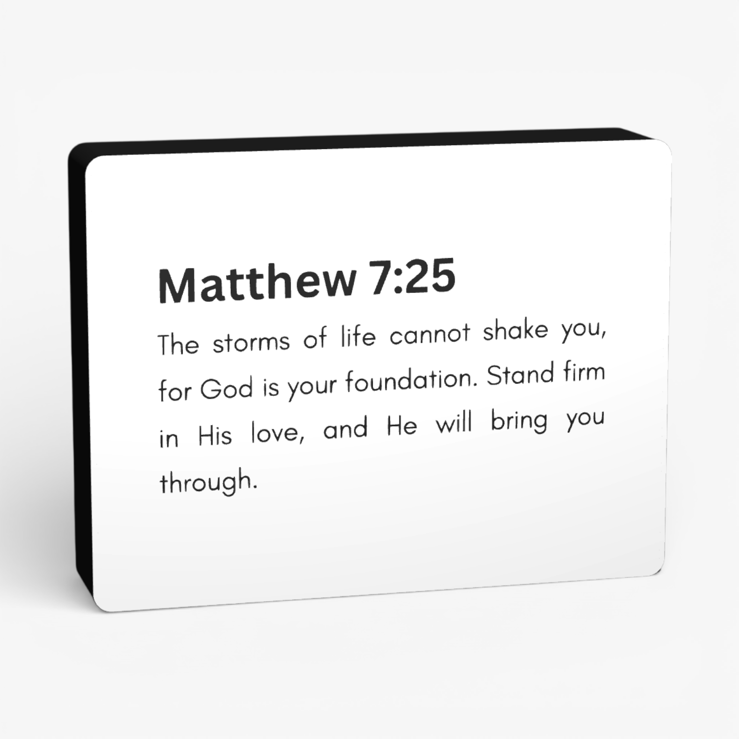 Matthew 7:25 Lampe