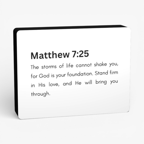 Matthew 7:25 Lampe