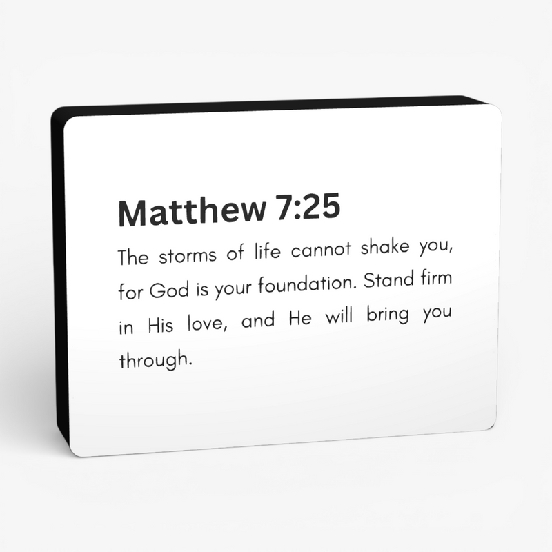 Matthew 7:25 Lampe
