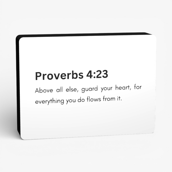 Proverbs 4:23 Lampe