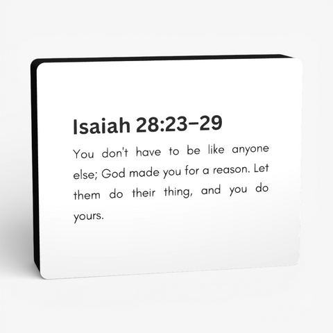 Isaiah 28:23-29 Lampe