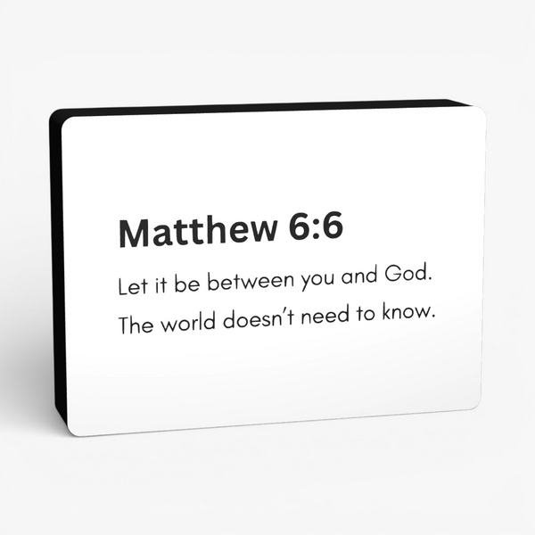 Matthew 6:6 Lampe